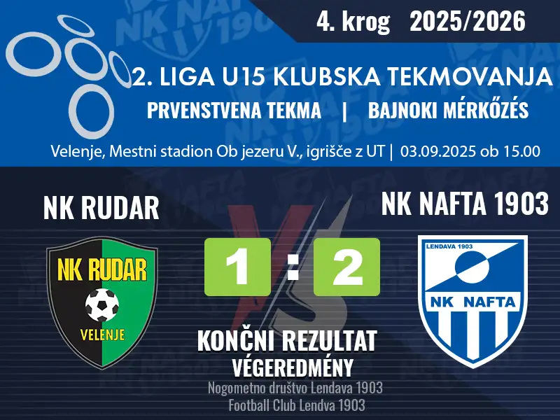 4. KROG – 2.LIGA U-15