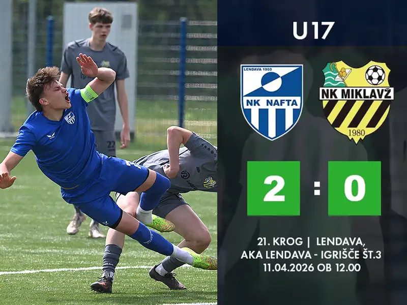 21 krog Lendava Nogometna akademija Lendava igrišče št3 11 04 2026 ob 12 2