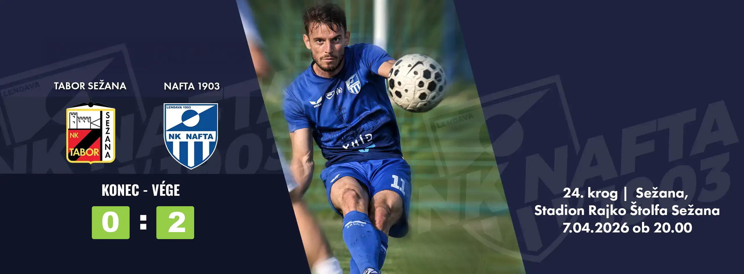 24 krog Sežana, Stadion Rajko Štolfa Sežana17 04 2026 7