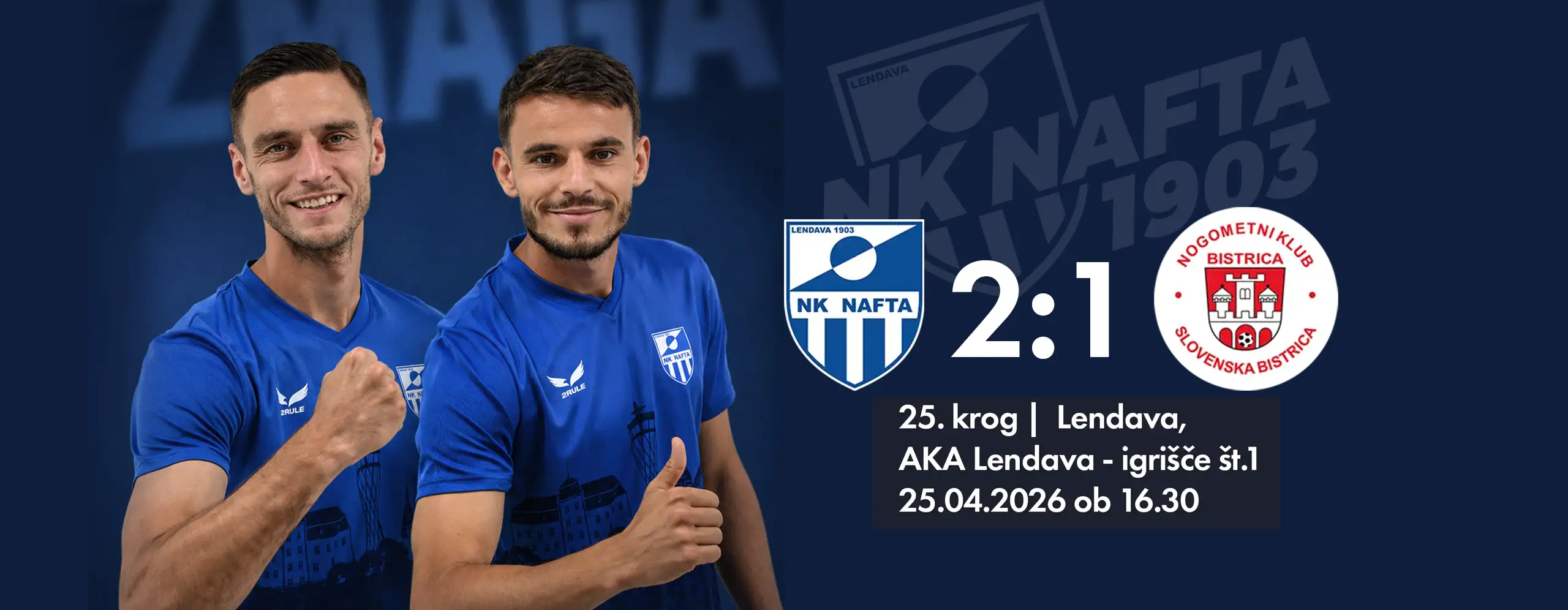 25krog Lendava Nogometna akademija Lendava igrišče št 1 25.04.2026 5