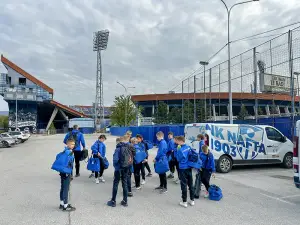 Selekcija U11 NK Nafta 1903 je v Zagrebu odigrala prijateljsko mednarodno tekmo proti GNK Dinamo Zagreb 02