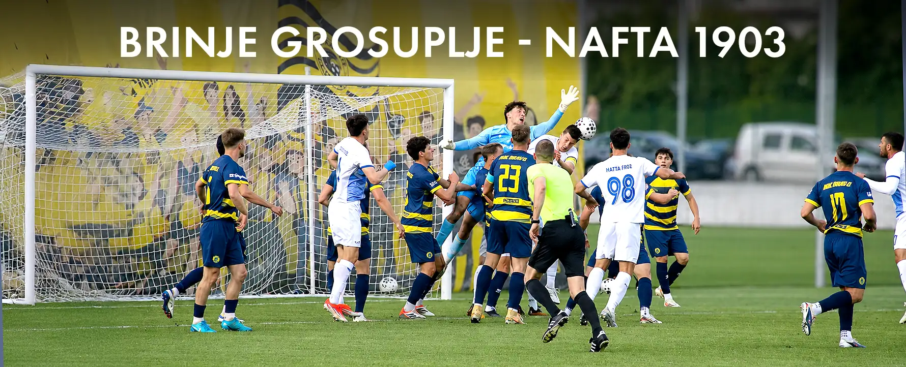 Nogometaši Nafte 1903 med tekmo 29. kroga 2. SNL proti Brinju Grosuplje, kjer so Lendavčani doživeli prvi poraz sezone. 5 Nogometaši Nafte 1903 med tekmo 29. kroga 2. SNL proti Brinju Grosuplje, kjer so Lendavčani doživeli prvi poraz sezone.