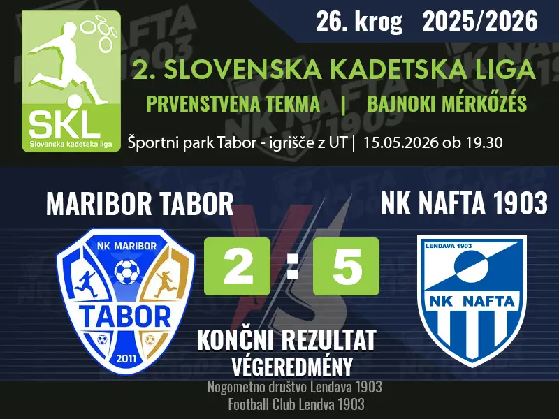 26. KROG – 2LIGA U-17
