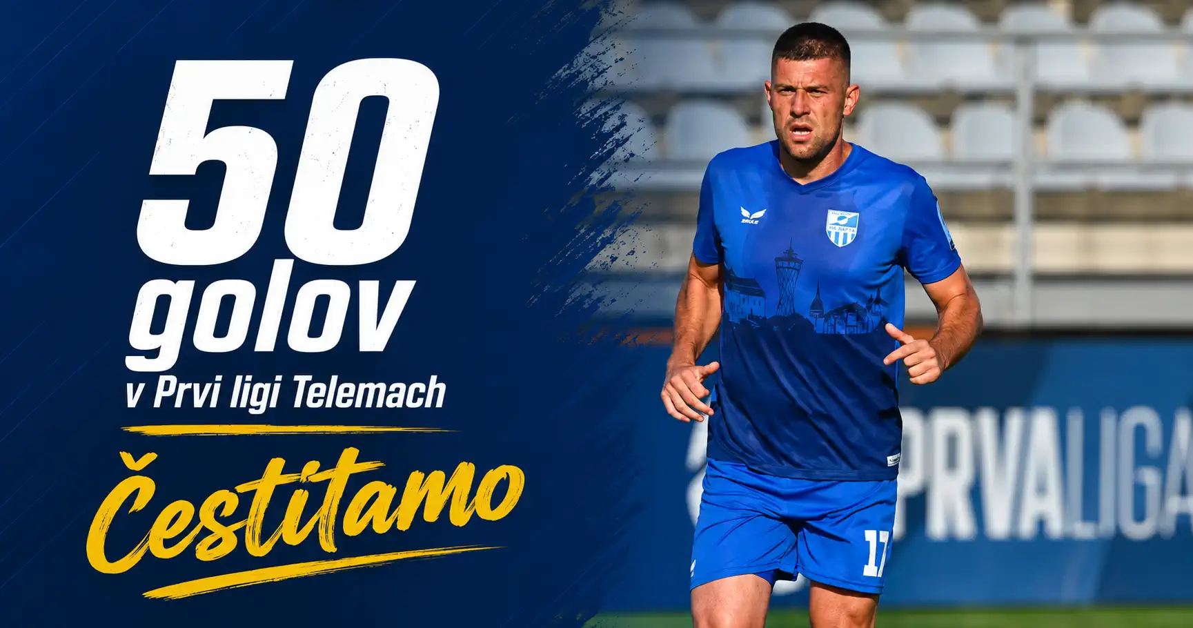 MAROŠA JE DOSEGEL 50.GOL V PRVI LIGI TELEMACH