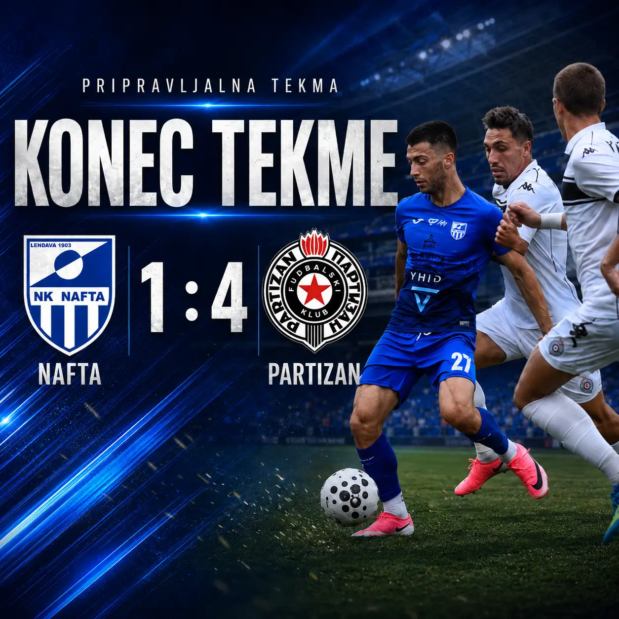 Nafta1903 Partizan pripravljalna tekma 2026 27 a