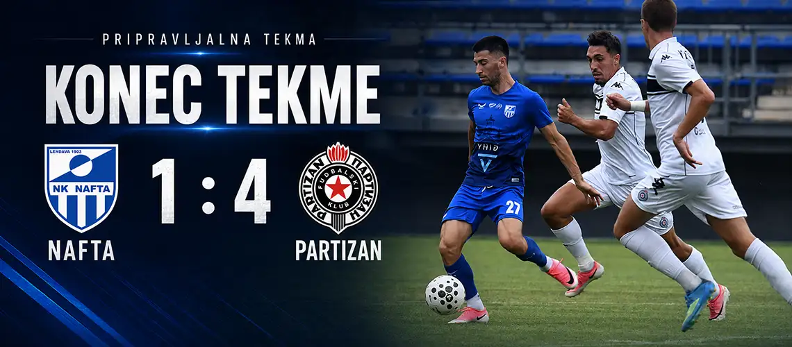 Nafta1903 Partizan pripravljalna tekma 2026 27