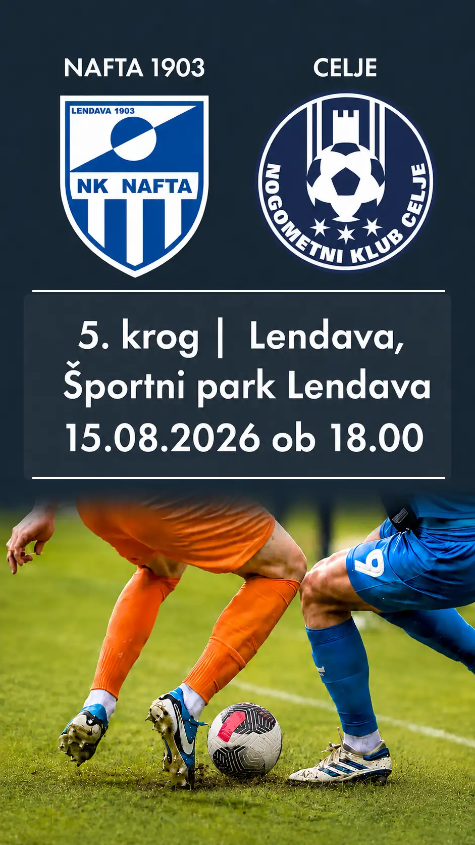 4. krog Kidričevo, Športni park NK Aluminij 09.08.2026 ob 17.30 244