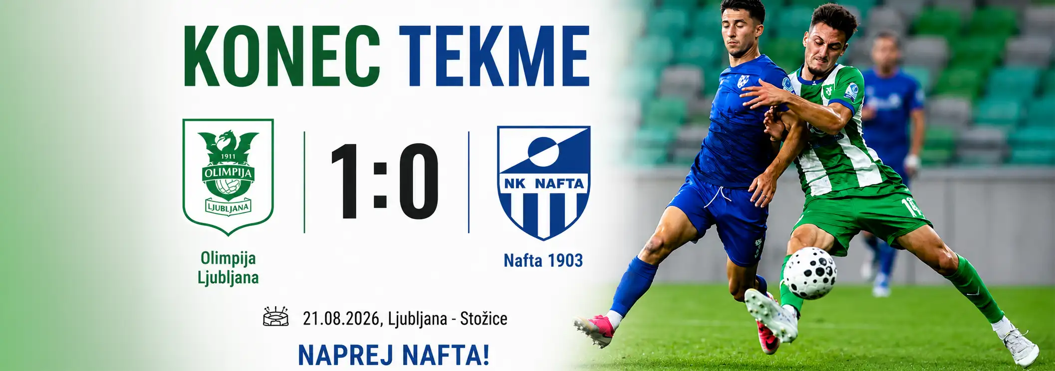 Konec tekme Olimpija Nafta1903 6krog Konec tekme Olimpija Nafta1903 6krog