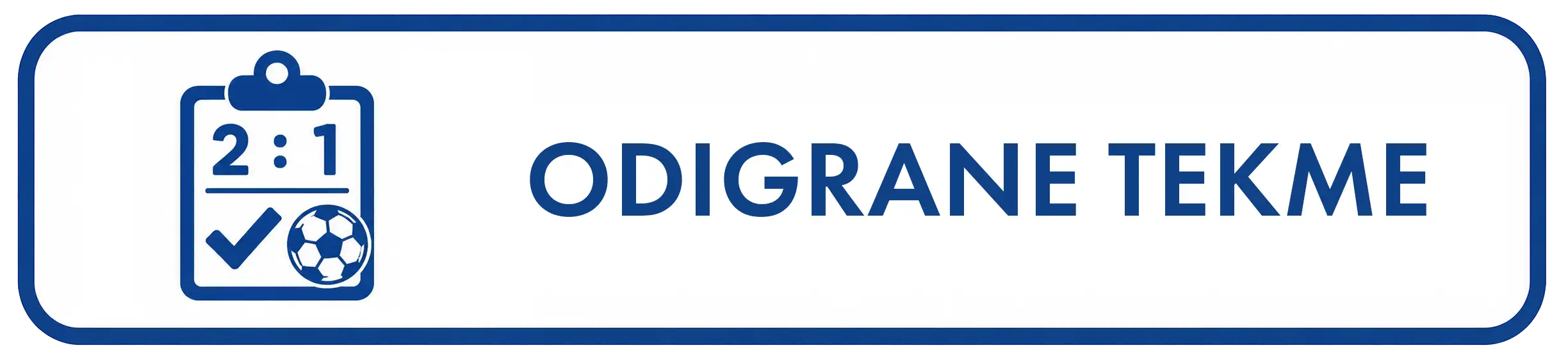 odigrane tekme