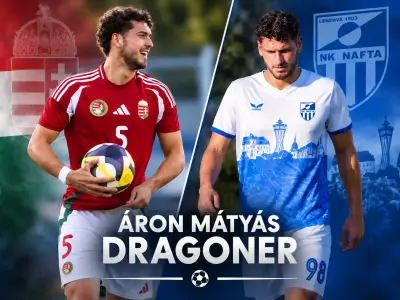 Áron Mátyás Dragoner, branilec Nafte 1903 in član madžarske reprezentance U21